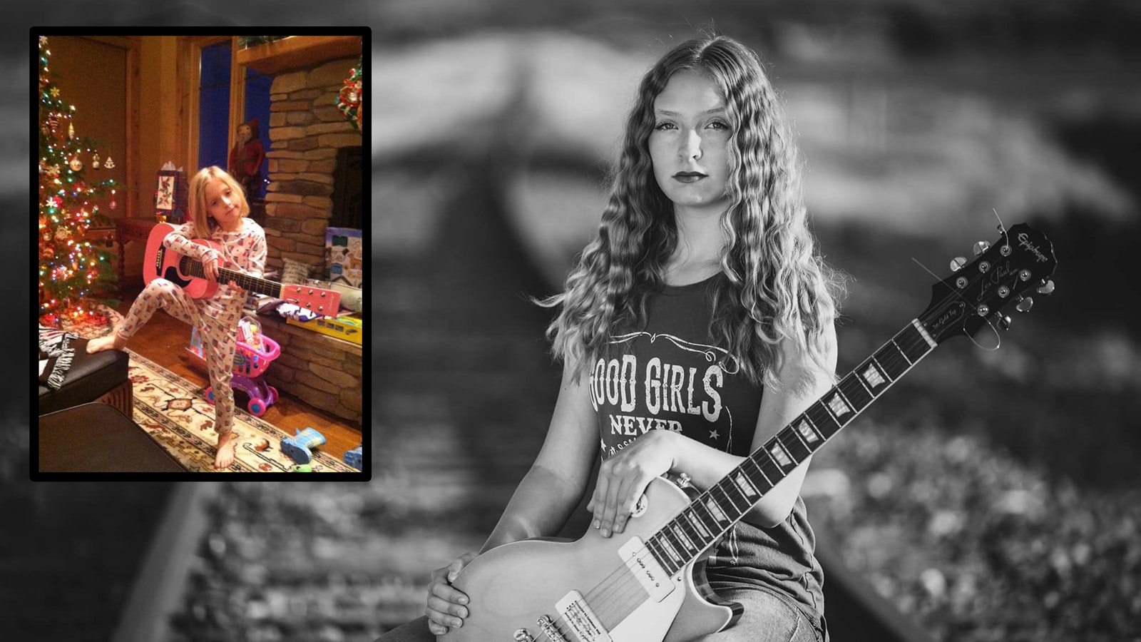 From humble beginnings as a 6-year-old with her first guitar to the axe slinging diva Jillian Nordberg, 15, is today.