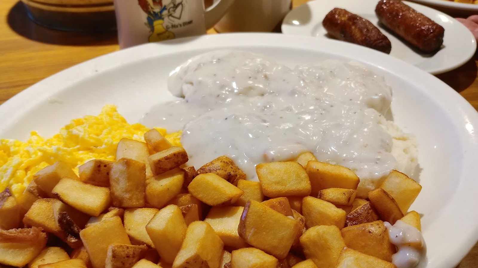 There's nothing like a classic diner breakfast, which is the specialty at G-Ma's Diner in Mills, Wyoming.