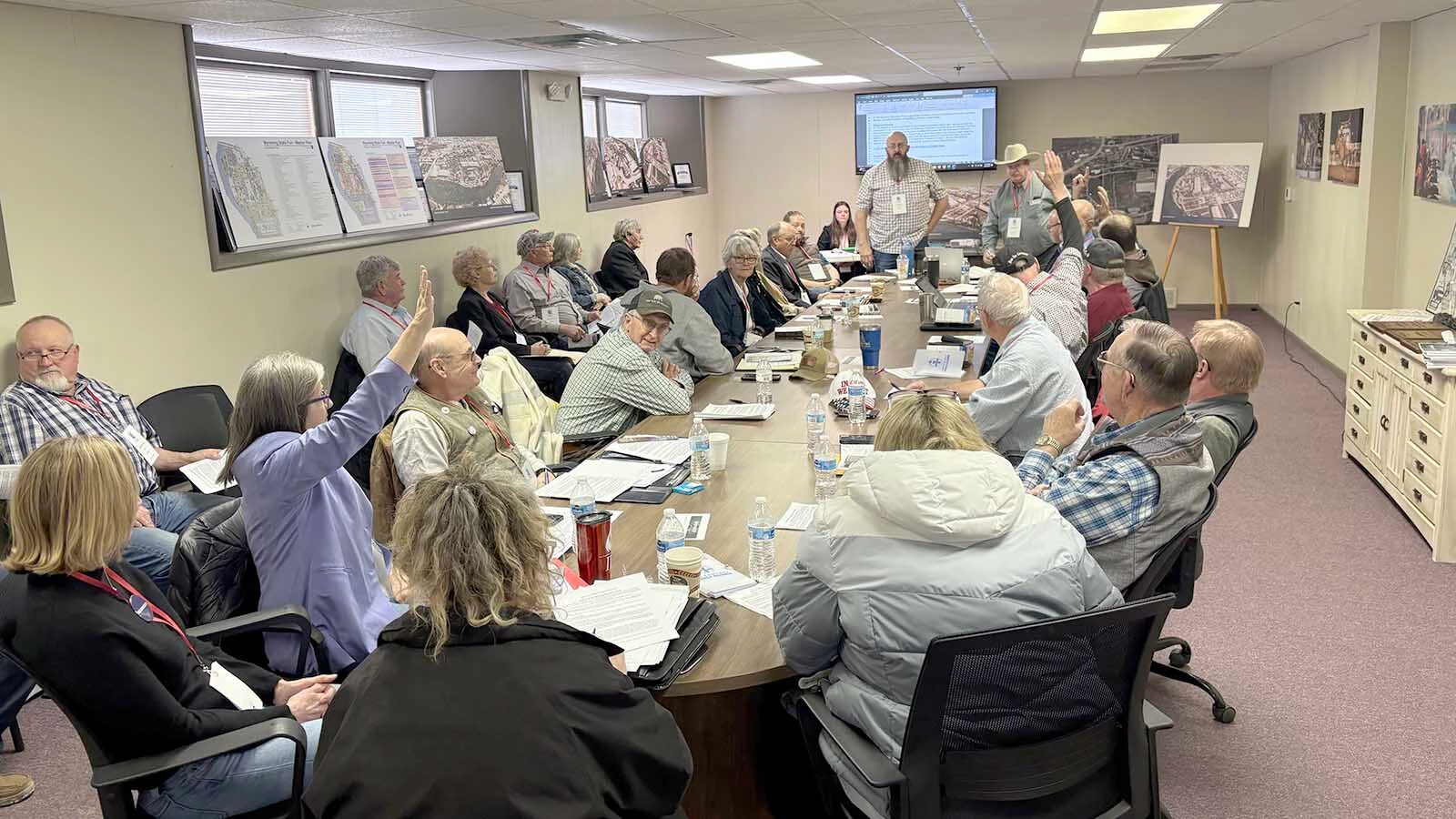 A committee of the Wyoming Republican Party meets Friday to discuss potential declarations and platform changes and additions. That included one that, had it passed, would have declared the U.S. a Christian nation and Wyoming a Christian state.