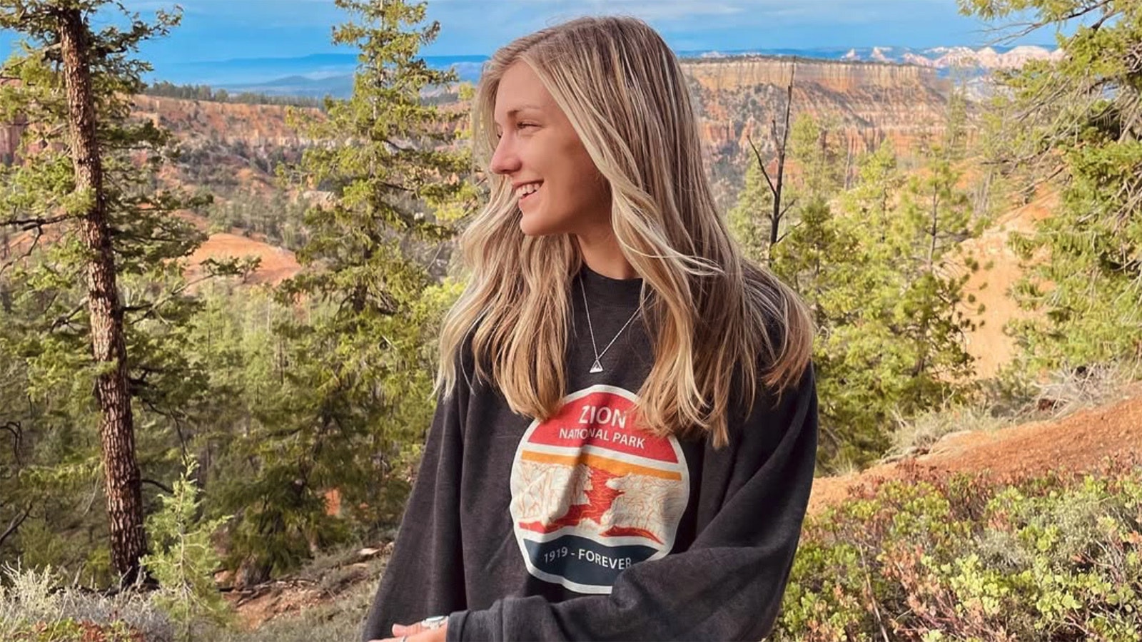 Gabby Petito in Bryce Canyon National Park in an Instagram photo posted July 21, 2021.