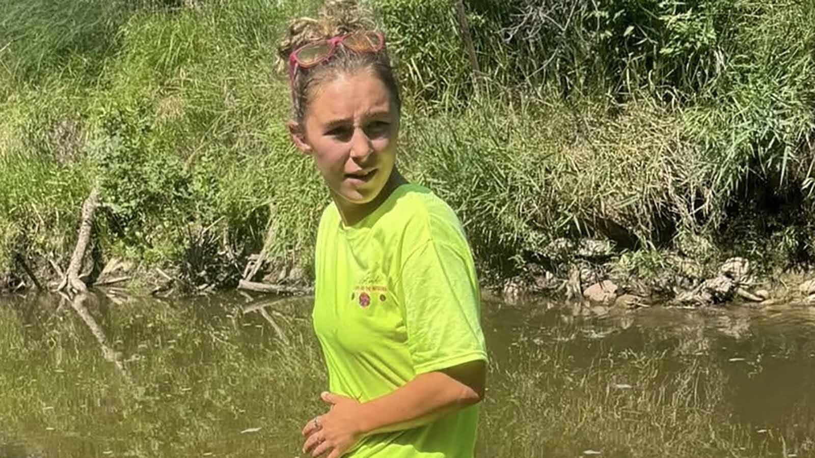 Kiara Coen, James Galloway's stepdaughter, drove from her home in Riverton to join the search of the property off Westview Drive in Sheridan that Galloway rented prior to his disappearance.