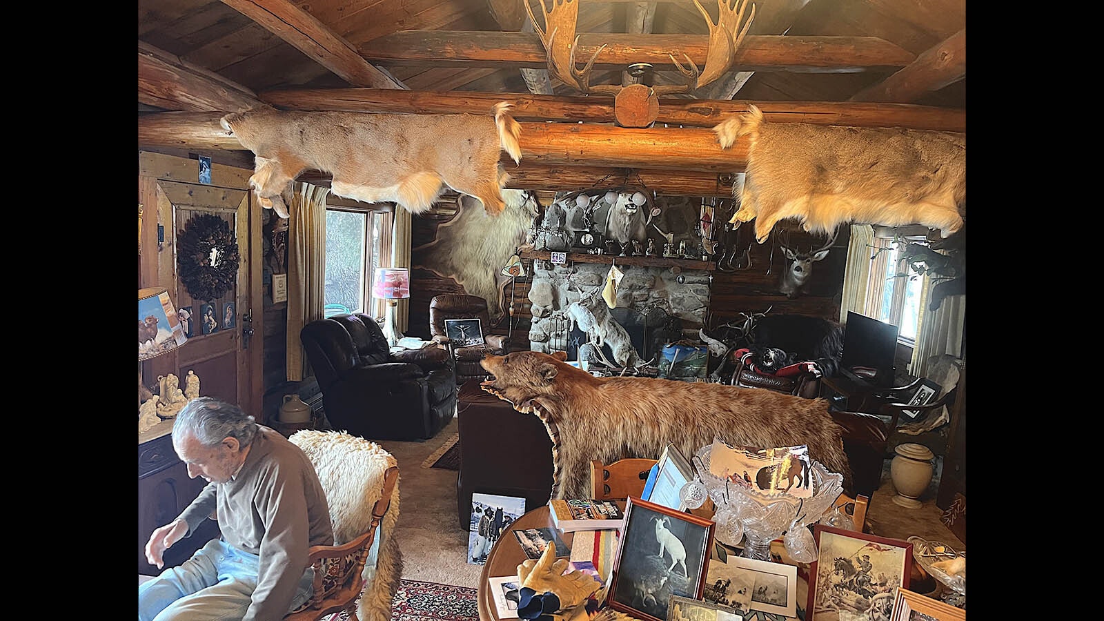 Half museum, half living room Gap Pucci's Wyoming home holds a million memories.