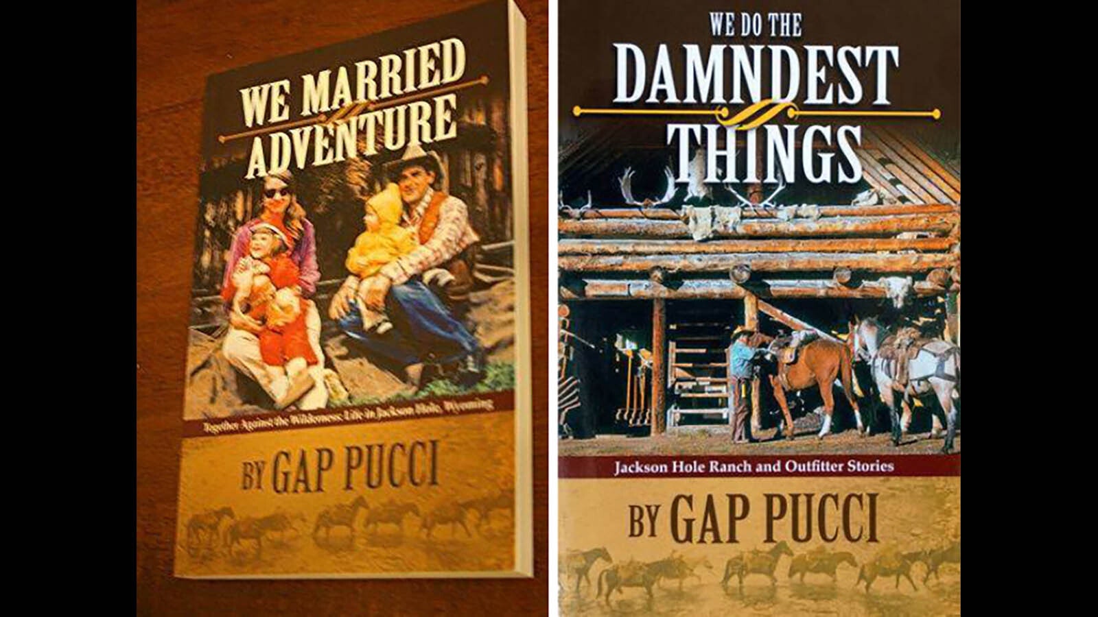 Gap Pucci has authored two books, with another on the way.
