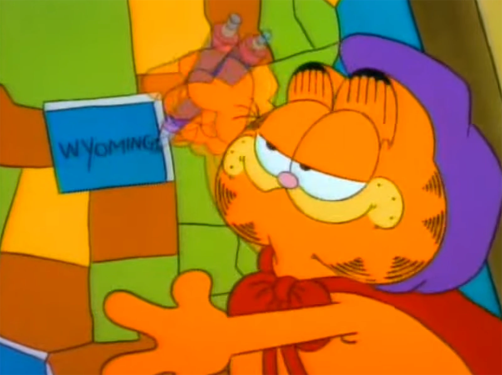 According to cartoon cat Garfield, Wyoming was made up to fill a hole on the U.S. map after all the other states had been spoken for.