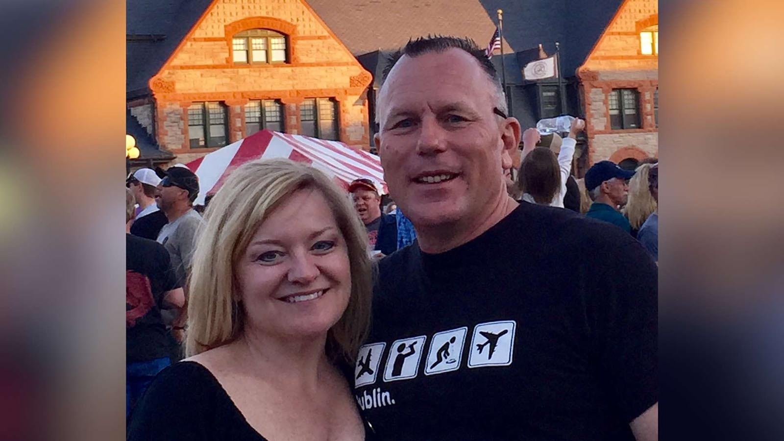 While Cheyenne police officer and Hall of Fame athlete Tom Garrison battles leukemia while undergoing chemotherapy, his partner Lori Millin has served as his caregiver and their faith and deep love have helped carry Garrison to remission.