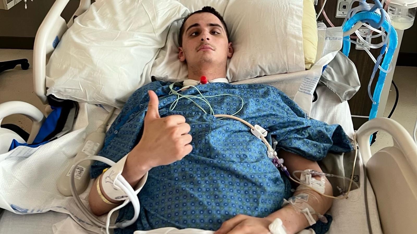 Despite the physical setbacks he suffered as a result of a crash, Gavan Bethel continues to be optimistic and has made tremendous progress in his recovery.