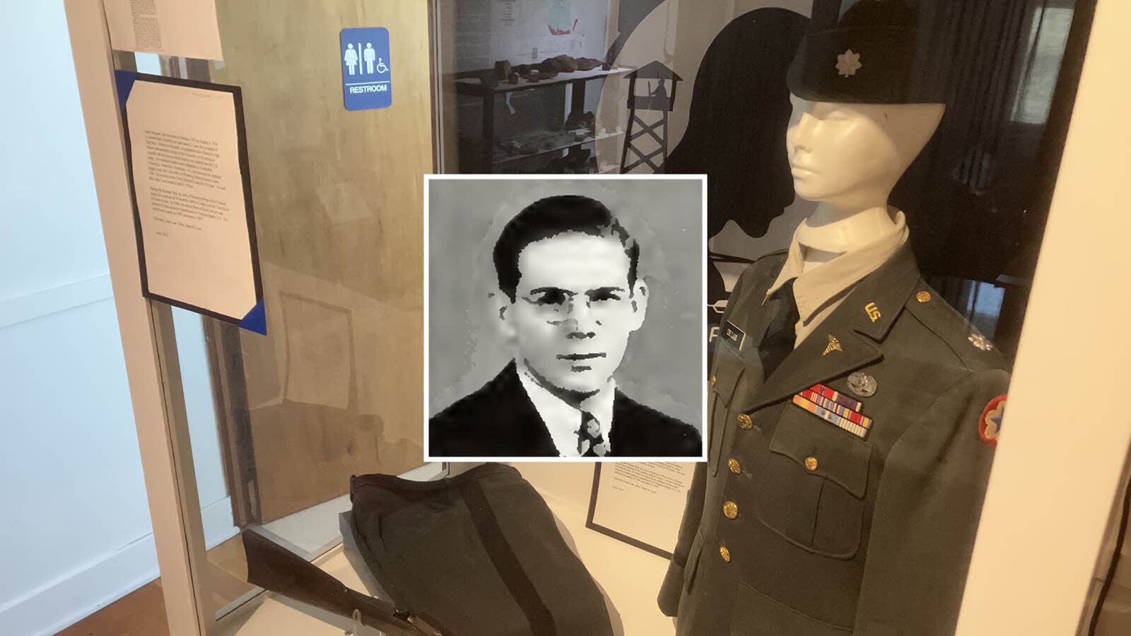 Glenrock’s Deer Creek Museum offers a small display on the Dr. Gene Lam who was a Glenrock native and POW during the Korean War.