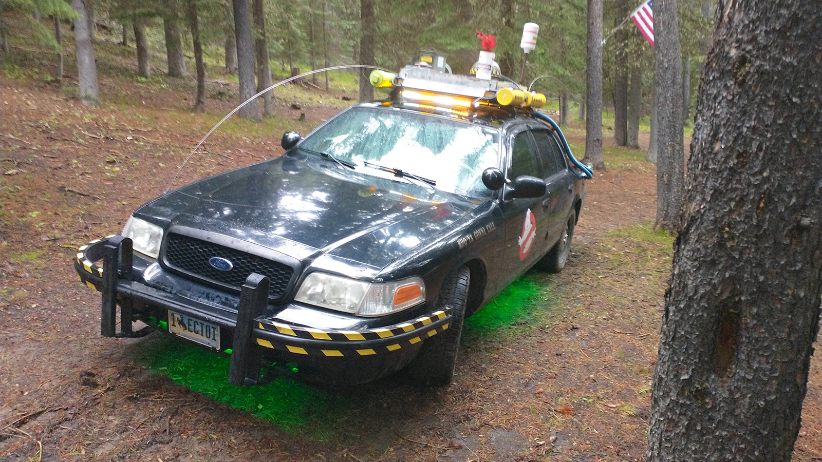 The Casper-based Ghostbuster mobile has been on missions across the state.