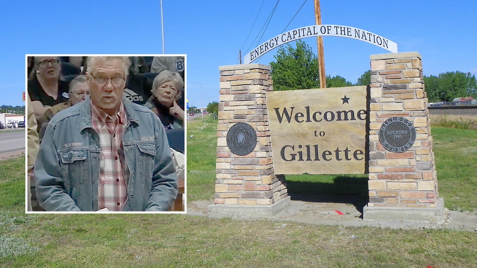 After hearing passionate debate Tuesday, the Gillette City Council voted 4-3 to advance a proposed repeal of its so-called "hate crime" ordinance. The repeal must survive two more readings to become effective. Above, Campbell County Cemetery Board member and local resident Dean Vomhoff testifies in support of repealing the ordinance.