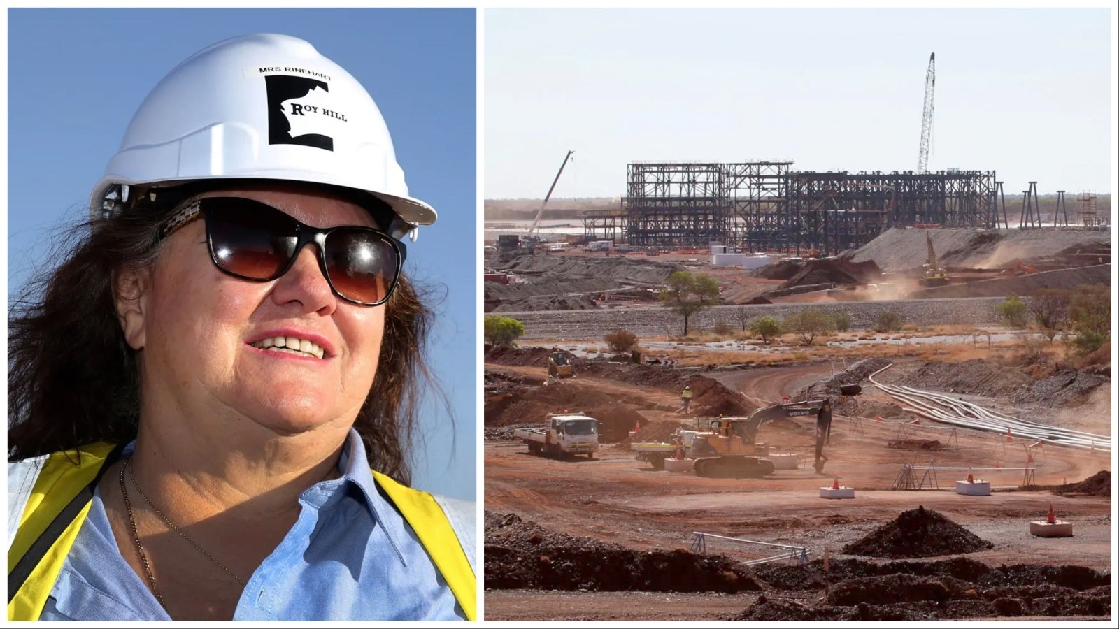 Gina Rinehart, the Austrailian billionaire behind Hancock Prospecting Pty Ltd is branching out to acquire minority stakes in rare earth mining, making some believe she may be working to consolidate the rare earths industry. At right is Hancock's Roy Hill Mine in western Australia.