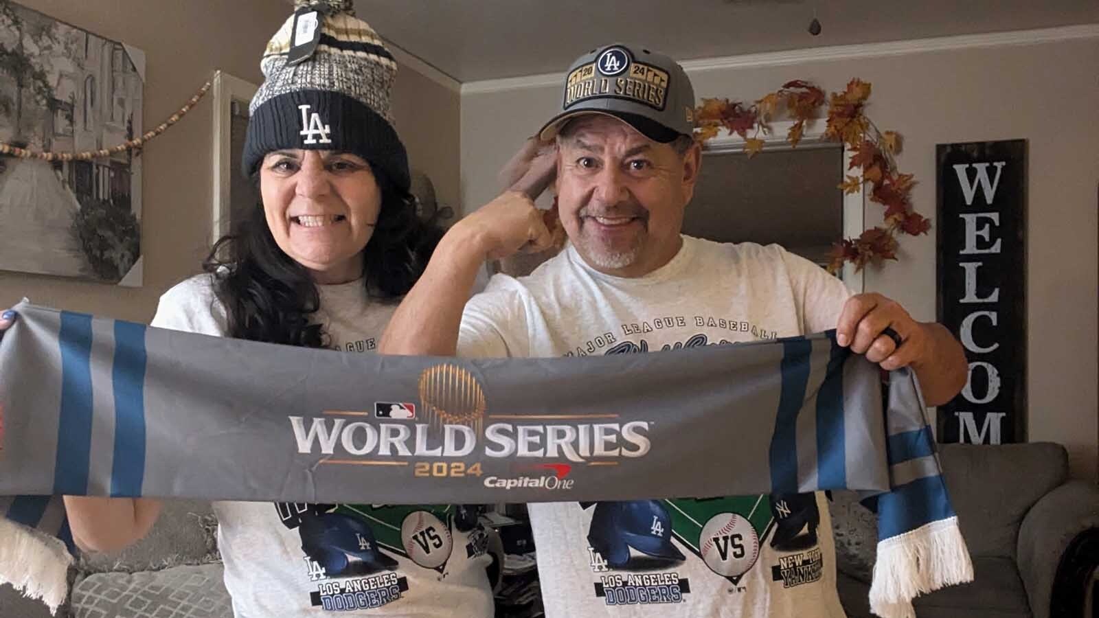 After nearly losing his life last year, Glen Chavez has a new you-only-live-once philosophy. That led the Cheyenne L.A. Dodgers superfan to make a sudden dream World Series trip this week with his wife Annette — to watch them lose twice.