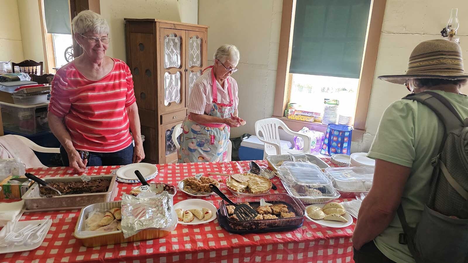 A bake sale with dozens of treats helps raise money to preserve South Pass City and hits history during Gold Rush Days.