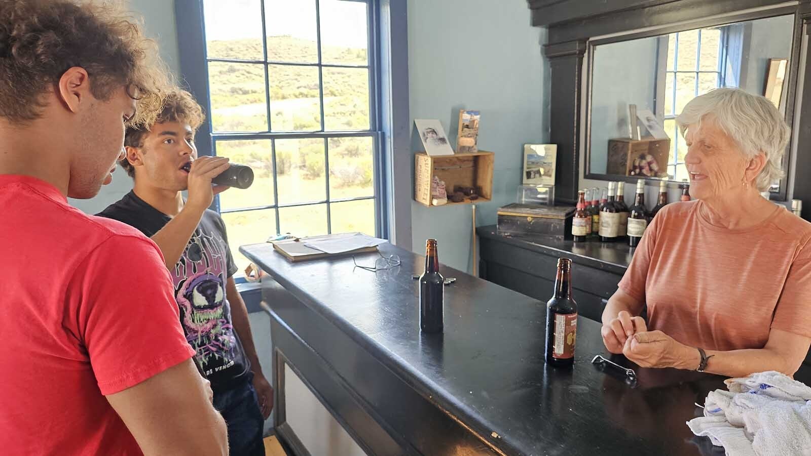 Root beer was popular Saturday and Sunday afternoon, during Gold Rush Days at South Pass City.