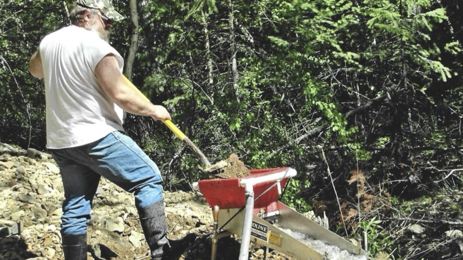 Steve Brazelton of Worland began prospecting in the 1990s and was hooked on the hobby after he found his first gold nugget.