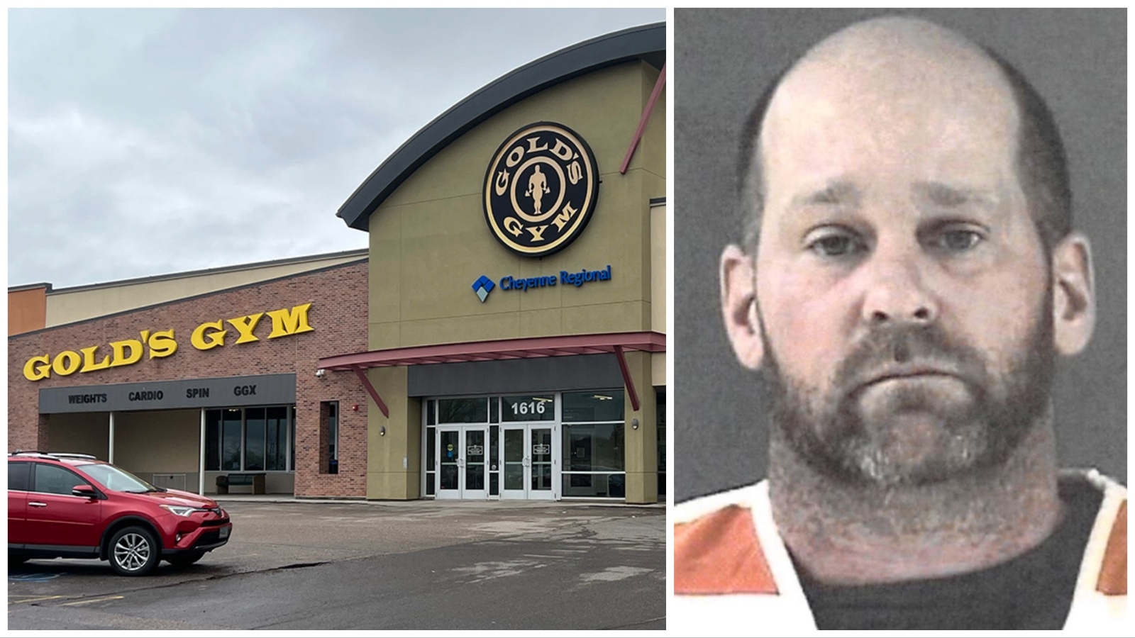 Golds Gym attempted robbery Brand Burke Creel 5 13 23