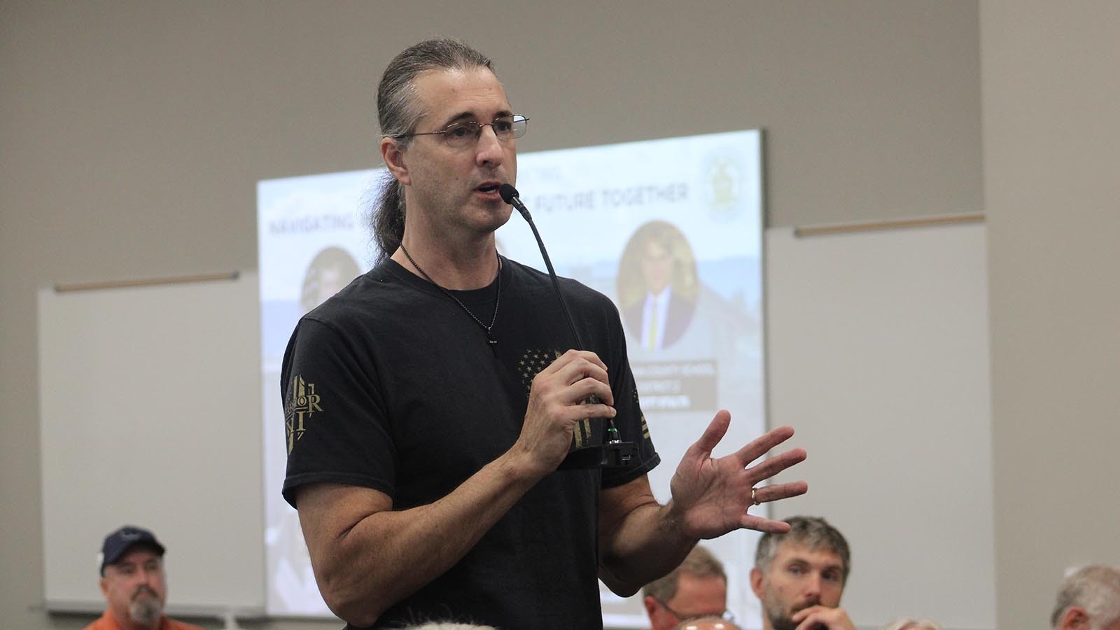 Sheridan resident and House candidate Tom Kelly also expressed concern about the government doing too much to meddle in private business at a Tuesday town hall in Sheridan with Gov. Mark Gordon.