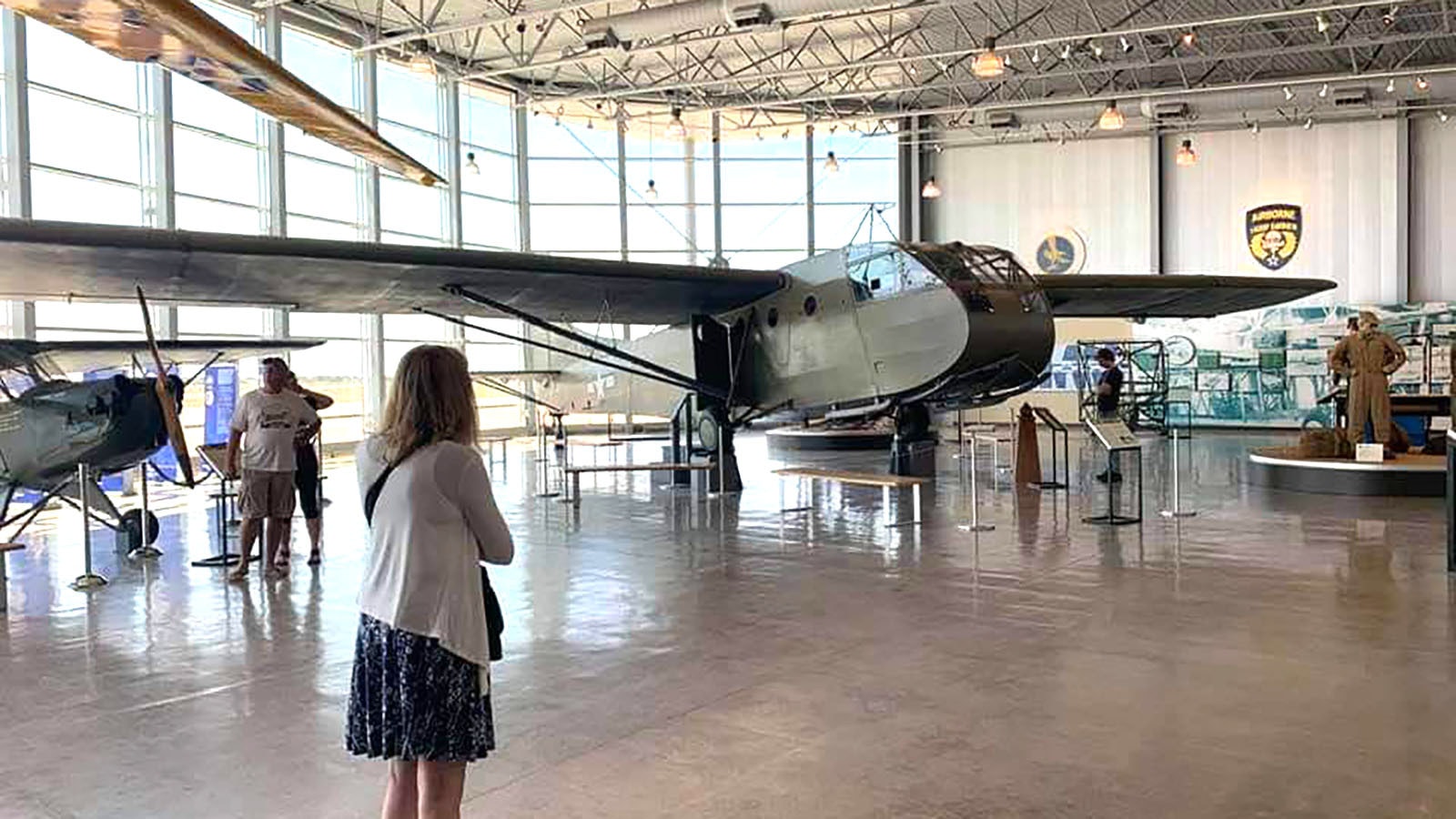 The Silent Wings Museum in Lubbock, Texas honors the glider pilots of World War II. Among them was Andrew Gramlich Sr.