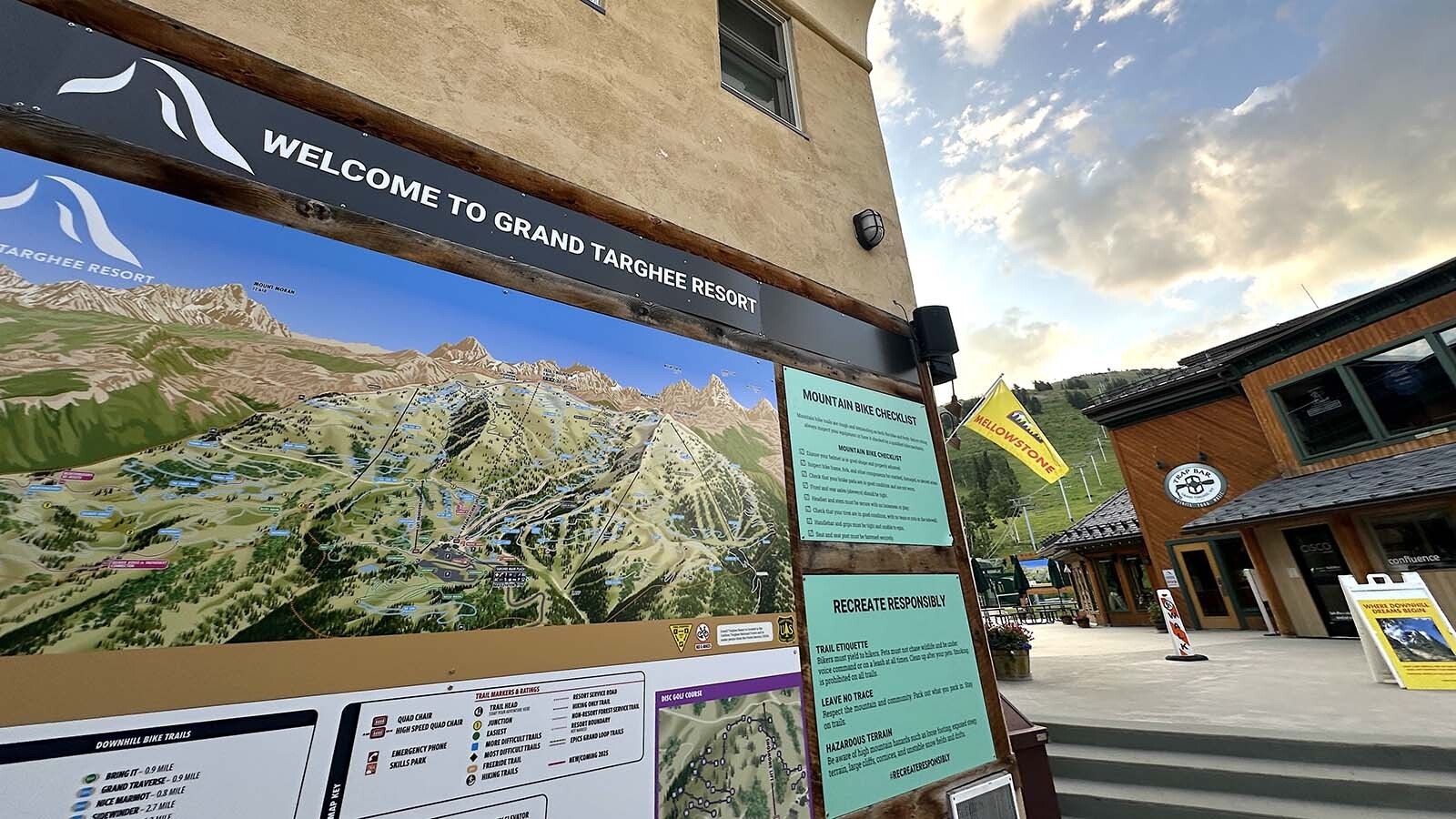 Welcome to Wyoming's Grand Targhee Resort, which sits just inside the Wyoming state line near Driggs, Idaho. As the resort expands, will Idaho expand its laws to allow Teton County, Idaho, to impose a 2% lodging “user fee” — aka tax.