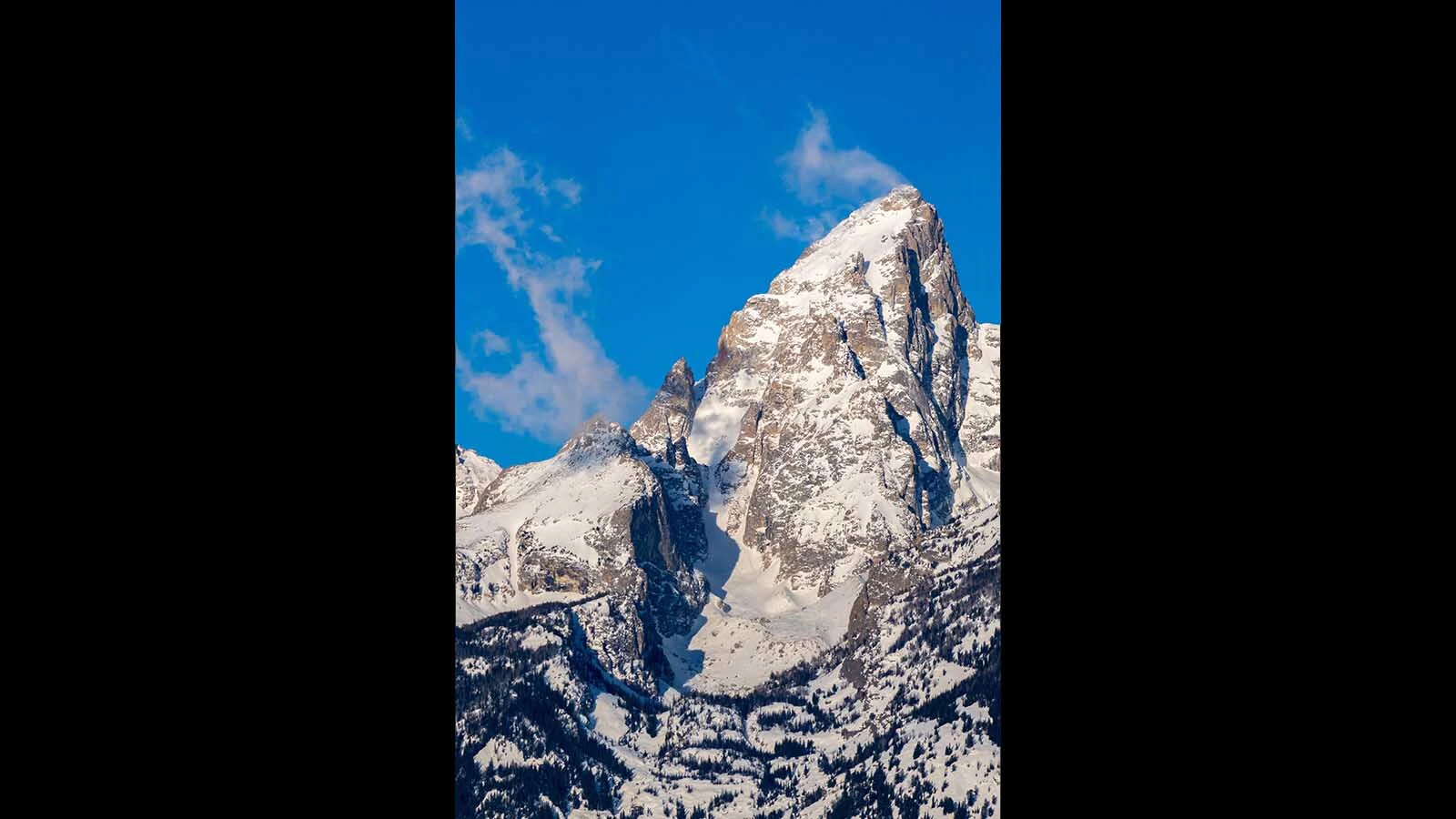 The top of Grand Teton.