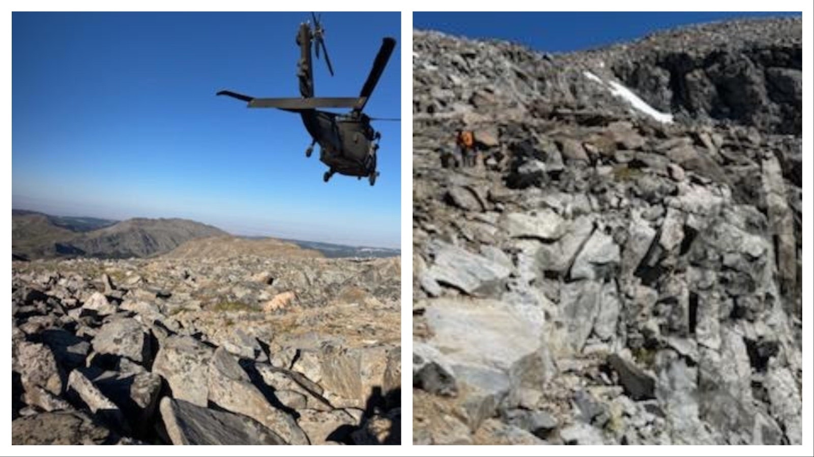 Search efforts on foot and with helicopters and other equipment continue on Cloud Peak for Grant Gardner, a Minnesota man missing in the area since July 29.