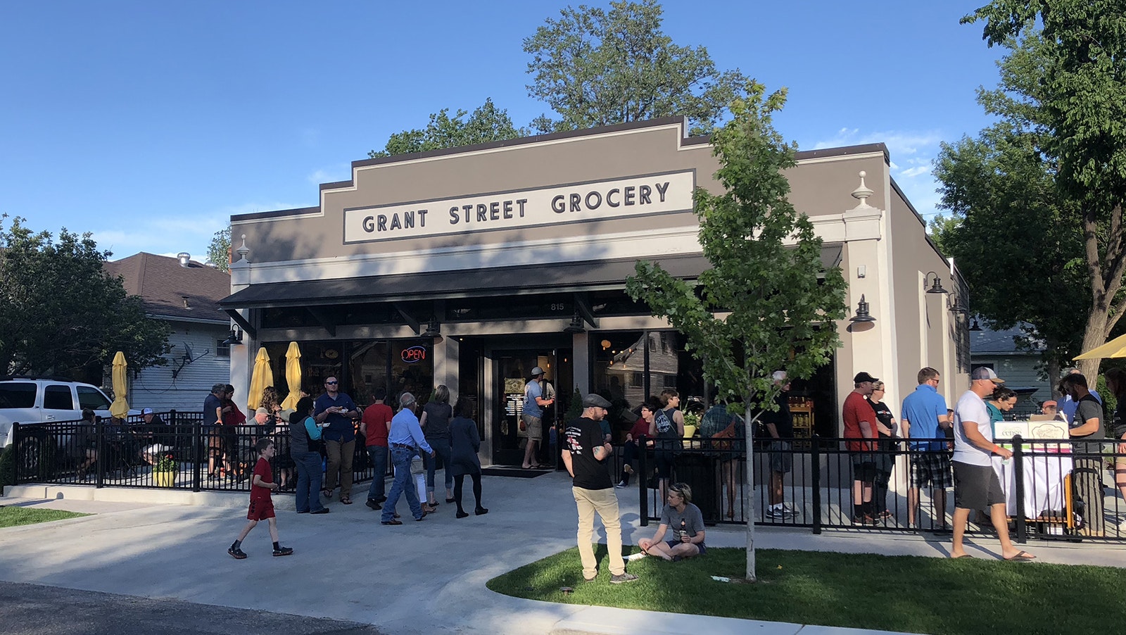 Grant Street Grocery in Casper is a busy place.