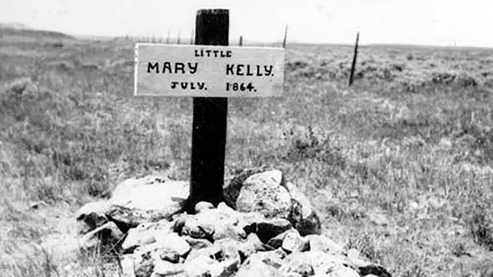 Grave of Mary Hurley Kelly.