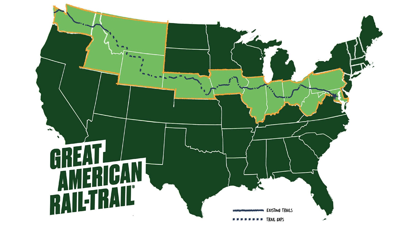 Great American Rail Trail 3 10 23