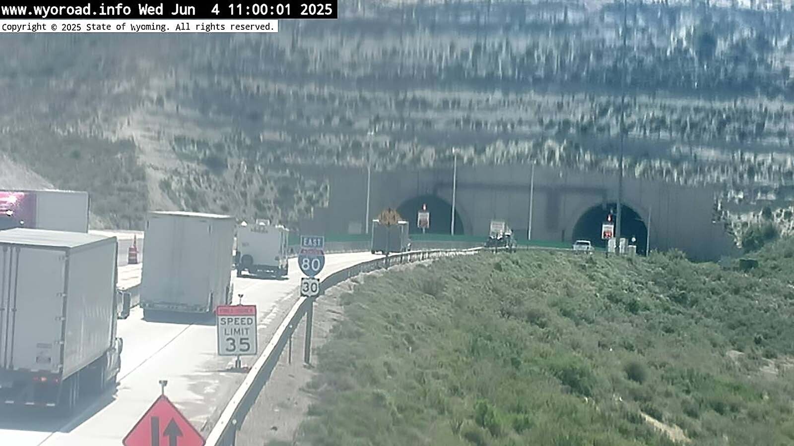 Work to clean up and repair the inside of the Green River Tunnel continues.