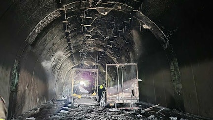 Cleanup underway at the Green River Tunnel