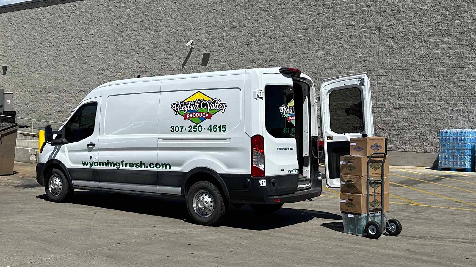 Greybull Valley Produce was founded nine years ago in Greybull by the Koehn family. It took "sweat, blood and tears" and lots of door knocking to expand their market into the Wind Rivers, Bighorn Basin, Montana and over the Bighorn Mountains. They make deliveries every Tuesday and Friday.