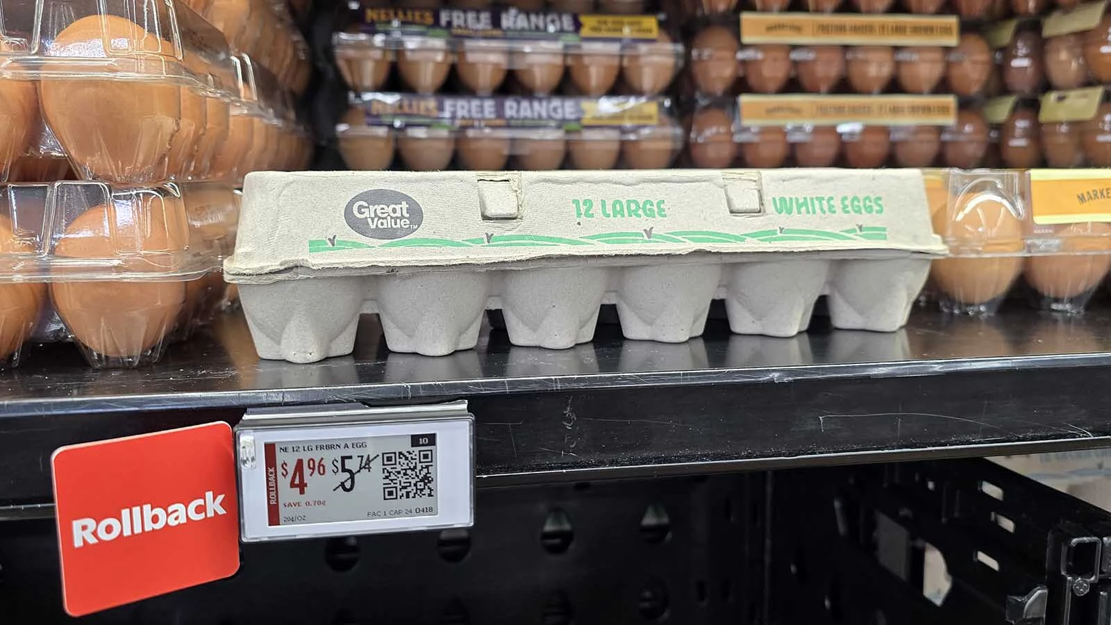 Watching for price rollbacks is one way shoppers are beating inflation for essentials like eggs.