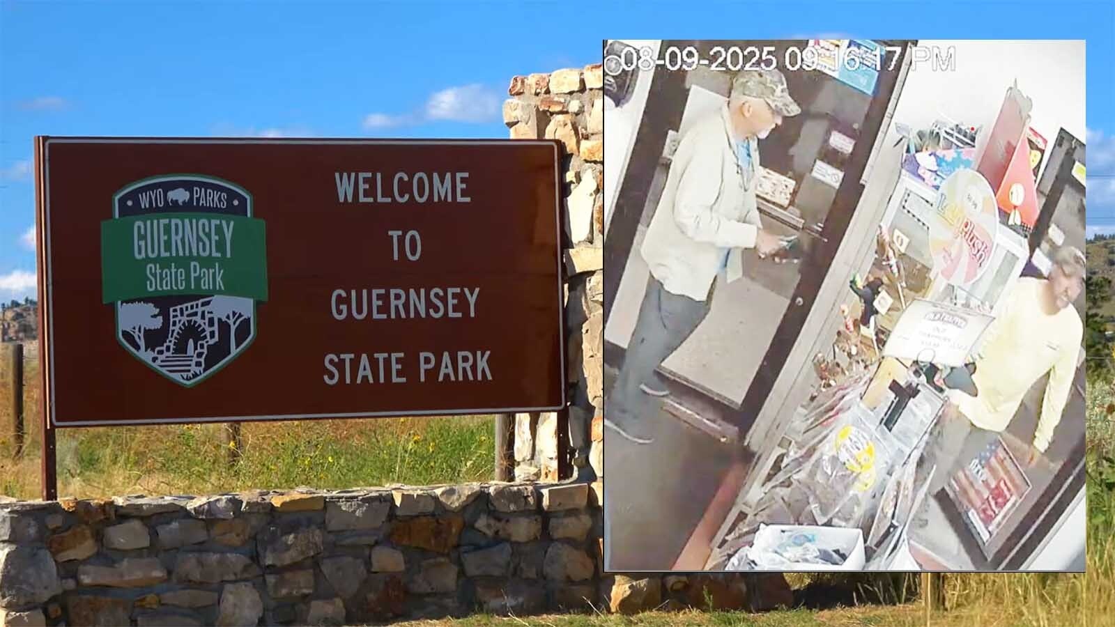 Nearly three months after a man was assaulted and seriously hurt at Guernsey State Park, park officials have released a photo of a man wanted for questioning in the ongoing investigation.