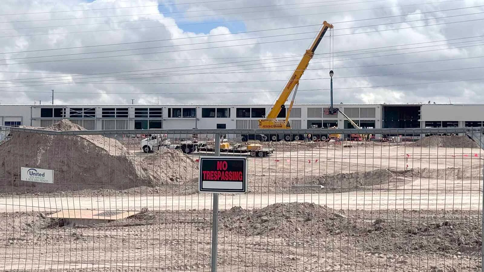 Construction is well underway at the Microsoft hyperscale data center along HR Ranch Road in east Cheyenne. The company also plans more data center expansion through a 3,500-acre annexation into the city earlier this year.