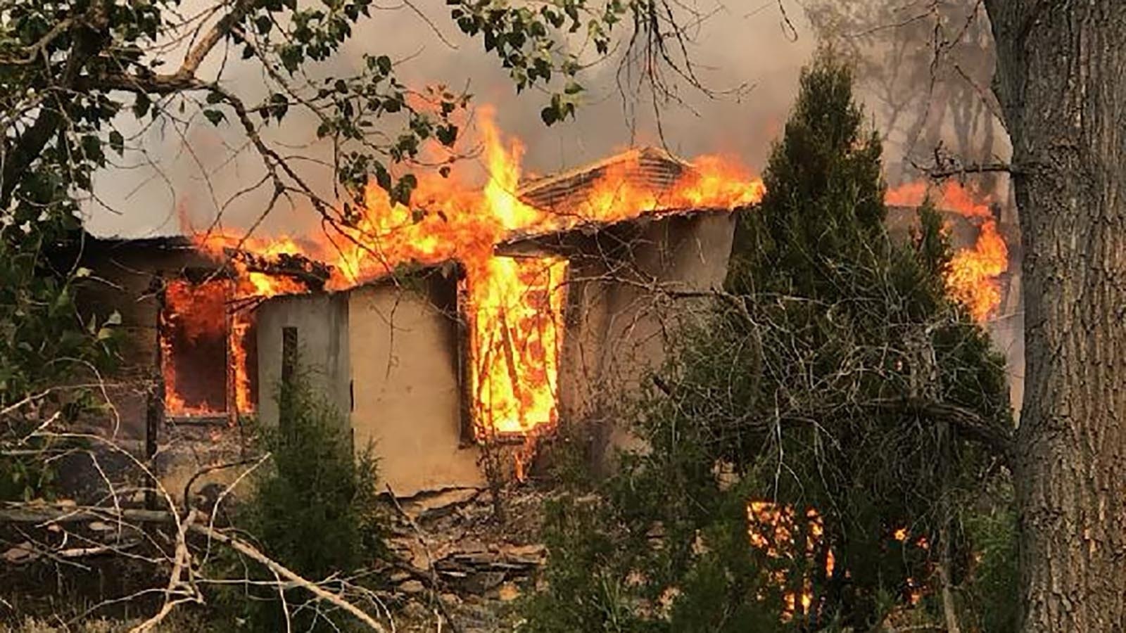 U.S. Rep. Harriet Hageman, R-Wyoming, grew up in an old homestead house near McGinnis Pass, located about 8 miles north of Guernsey, Wyoming. The century old home burned down in the Pleasant Valley Fire.