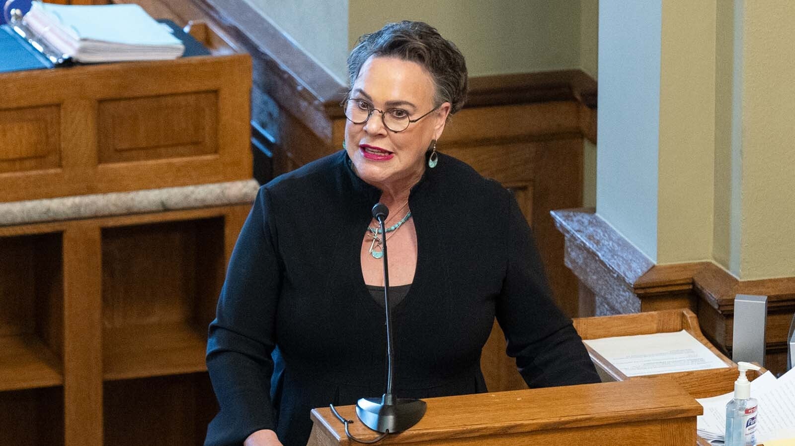 Three days into a federal government shutdown, Republicans and Democrats seem far from any deals to end it. Wyoming’s Harriet Hageman on Friday blasted Democrats for $1.5 trillion “blackmail” that’s keeping government from reopening.