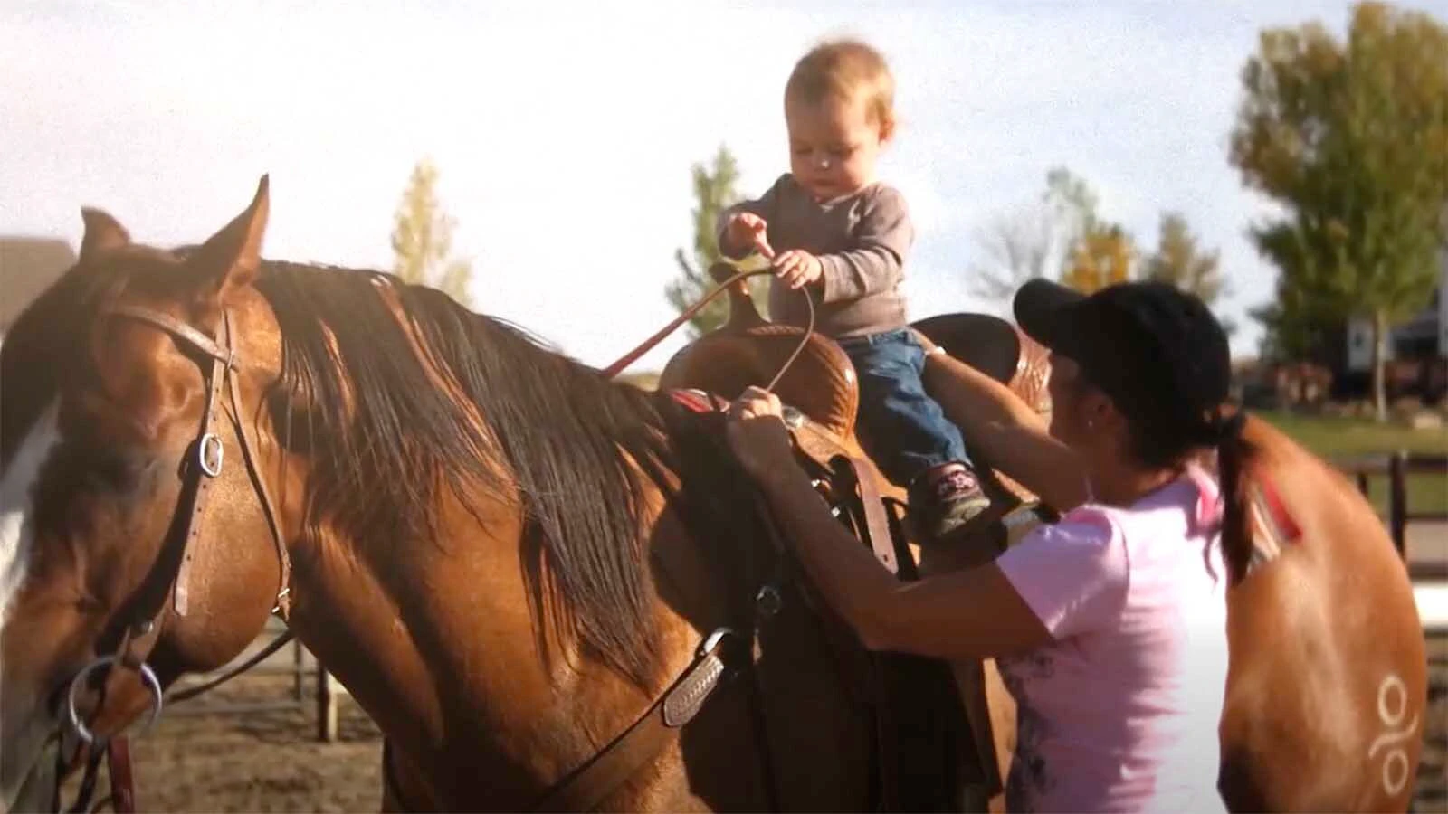 Like many Wyoming kids, Halle Crozier has been in the saddle since she could walk, or even before.