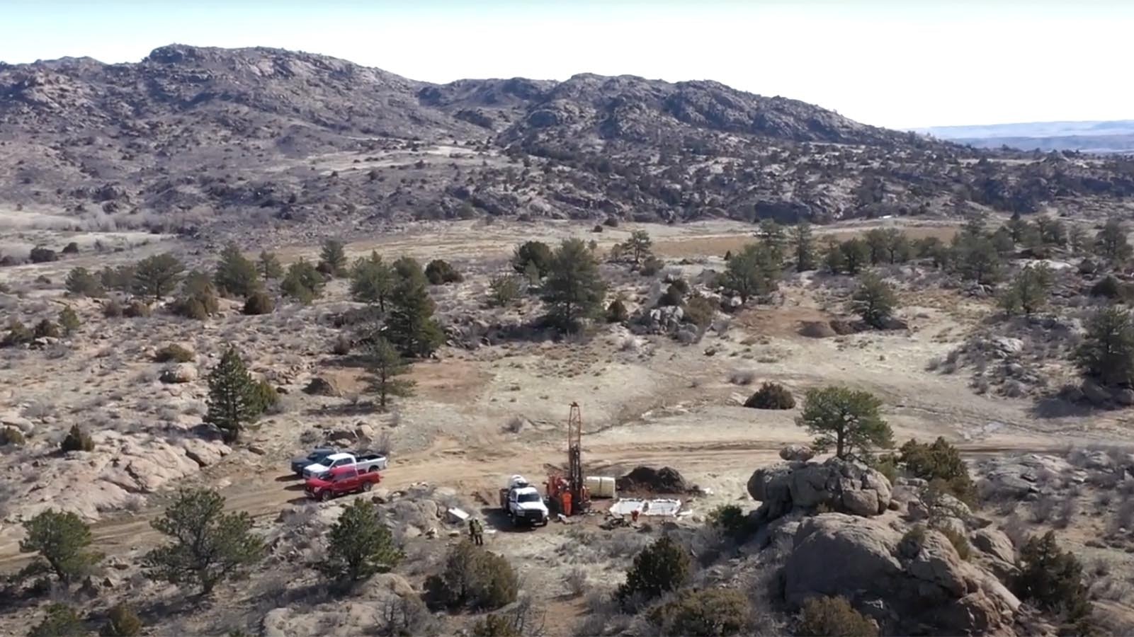 The Halleck Creek site in Wyoming, now called the Cowboy State Mine site.