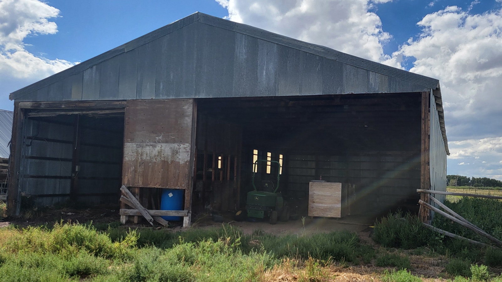 FE Warren's hangar was relocated to the Hart Ranch and is also part of the preservation plan for the ranch, which is now owned by the City of Laramie.