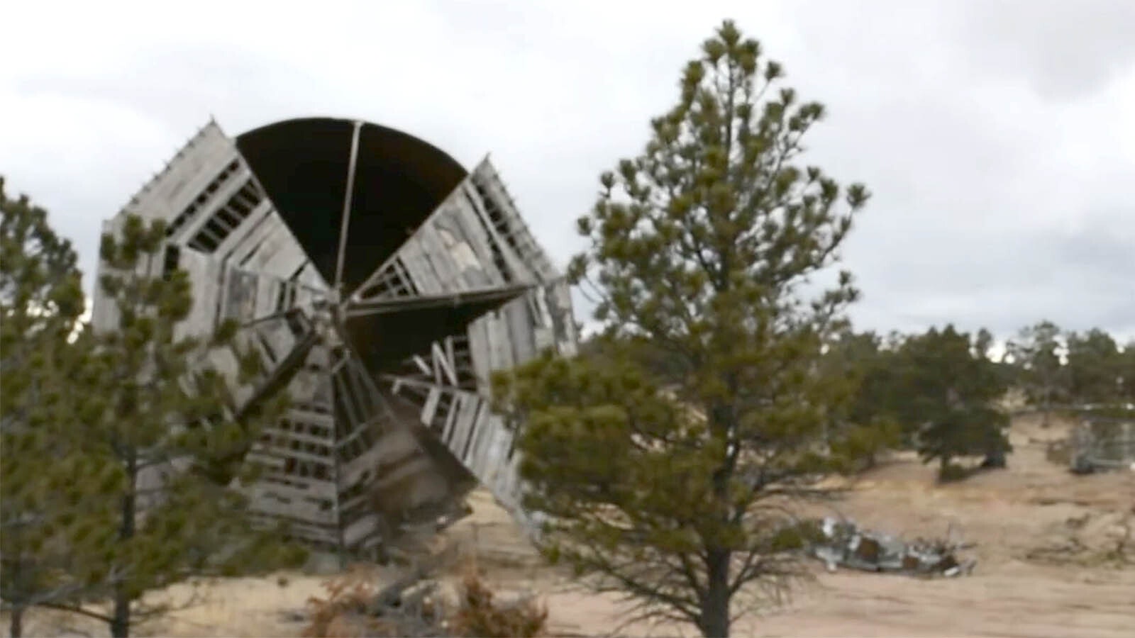 A historic water tower along the Union Pacific line near the Wyoming-Colorado state line at Harriman, Wyoming, was a local landmark for about 80 years. Now it’s gone, torn down Dec. 17, 2024, without notice or discussion, leaving locals and railroad buffs livid.