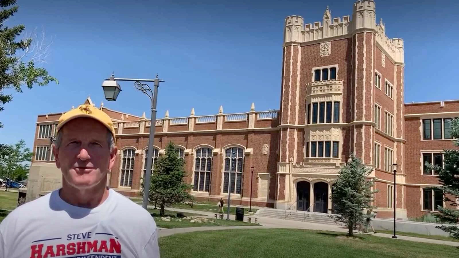 Steve Harshman is in his 36th year a Natrona High School varsity football coach, but it could be his last if voters elect him as Wyoming superintendent of public instruction in November.