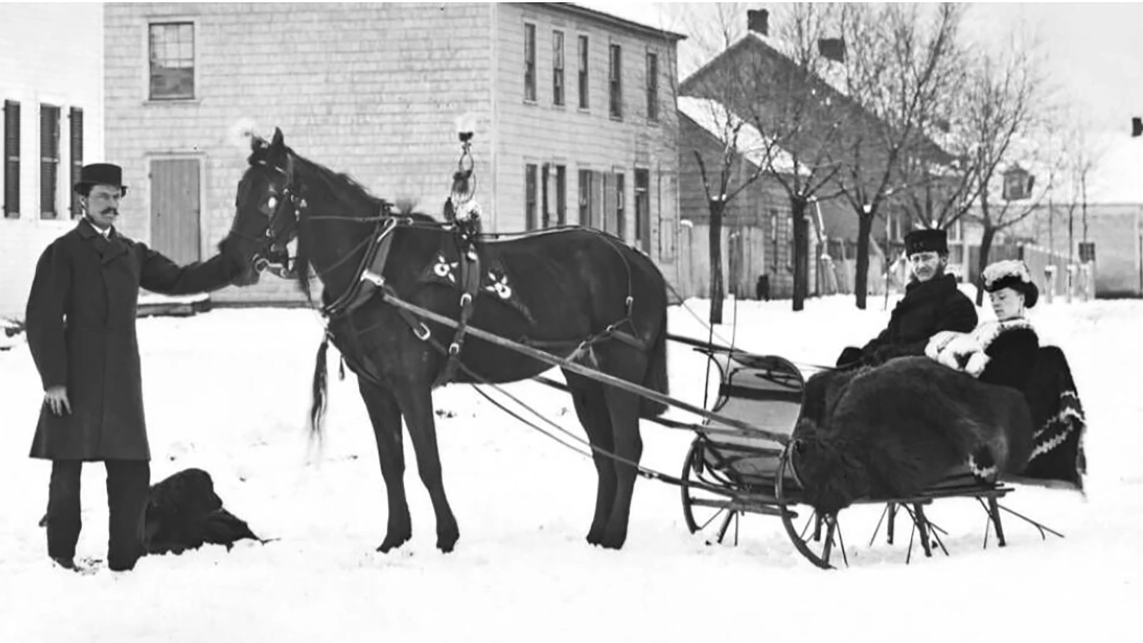 Captain Edward Cooksley and his wife Margaret employed several cowboys in 1867 on their remote ranch on Kirby Creek near present-day Thermopolis. A photo captured their employees during a branding years before two of the cowboys, Harve Ray and Mike Barnett, became outlaws. It is the only known photo of Harve Ray.