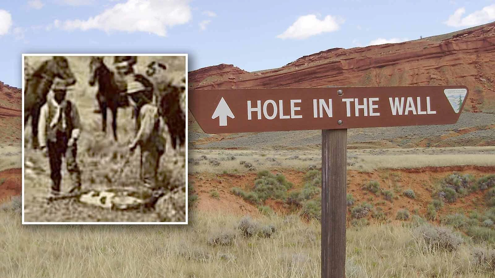 Harve Ray was a more notorious Hole-in-the-Wall outlaw than Butch Cassidy in the late 1800s, but no photo evidence of him existed until recently. A Wyoming historian has uncovered an 1897 photo that identifies him as part of a branding on Kirby Creek, seen above at right.