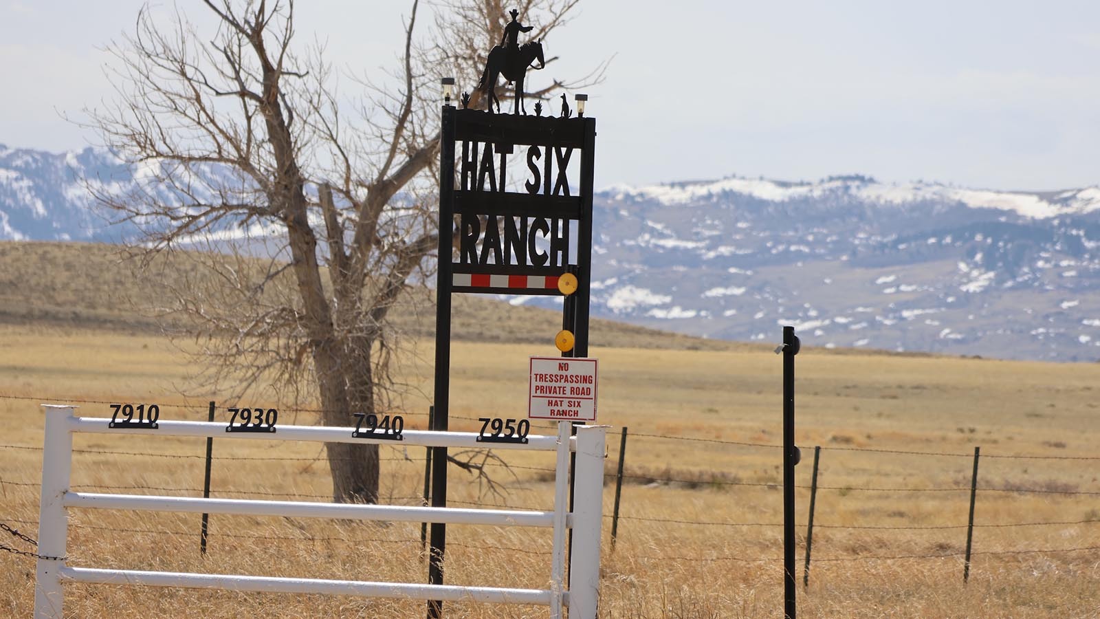 Hat Six Ranch is one of several ranches along Hat Six Road southeast of Casper.