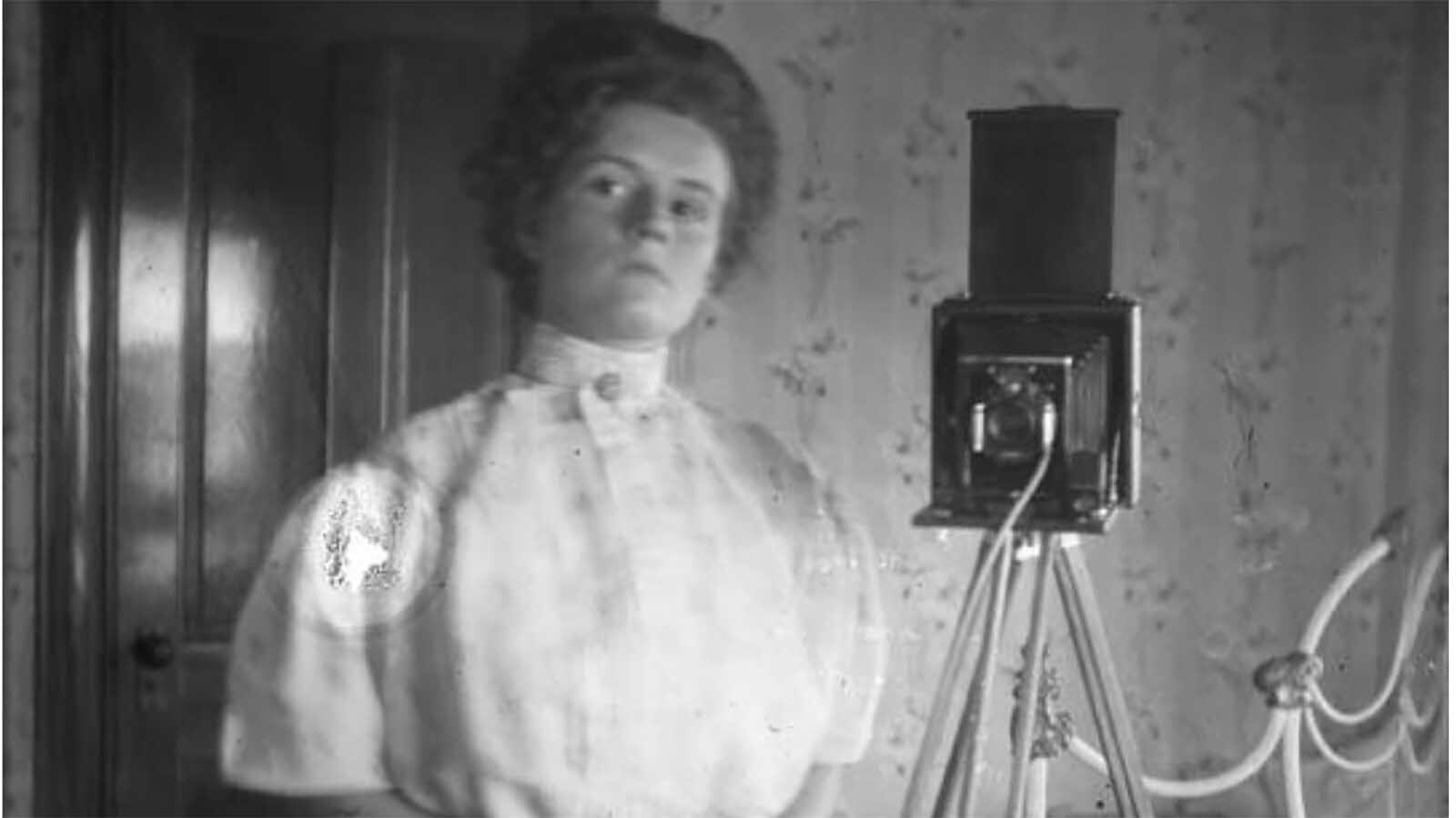 In the 1900s in Saratoga, women in an upper-class household, such as the Saratoga woman in this photo, were frightened by unexplained bumps in the night. The men tried to explain away the thumping by saying that the servant girl was bumping her head against her headboard each night when the clock chimed the half-hour. Reports do not say if the women believed this explanation.