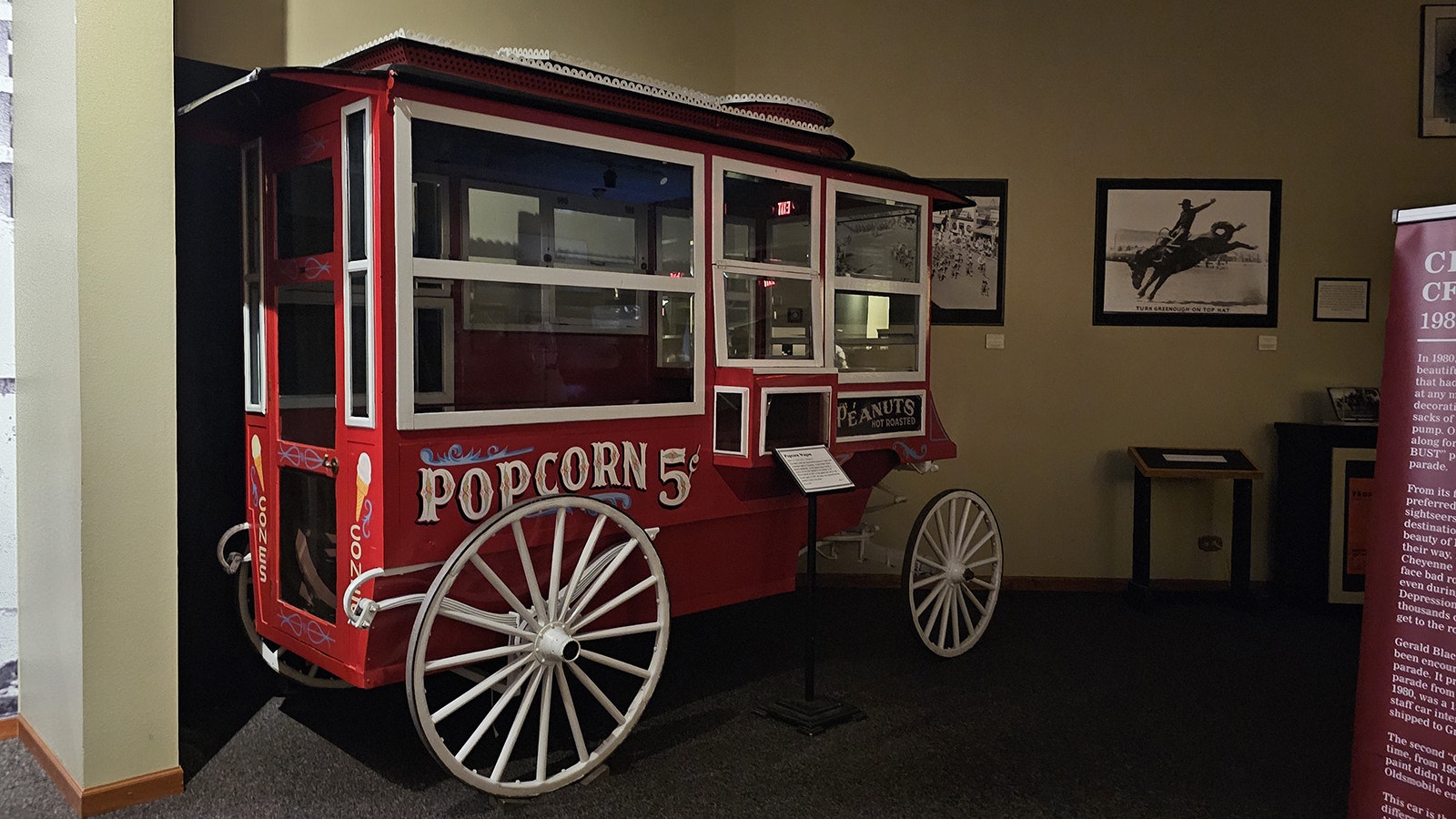 Some people report smelling popcorn at the CFD Old West Museum.