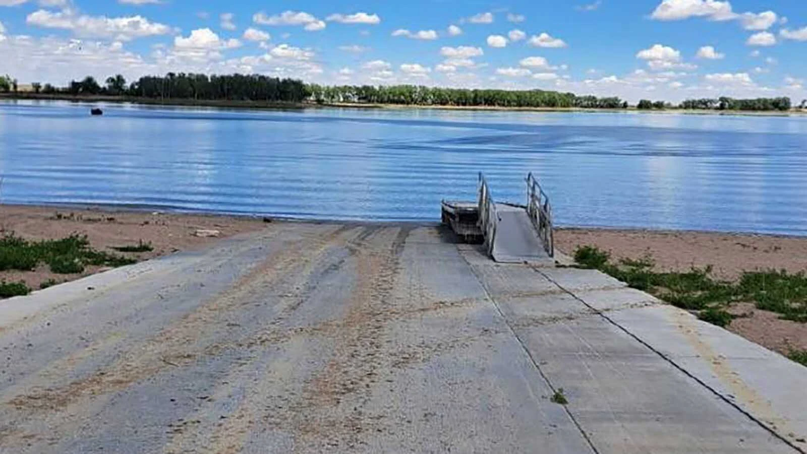 Hawk Springs Reservoir, a popular boating and fishing area in Goshen County, is already low because of drought, and could be essentially dried up by the end of summer.
