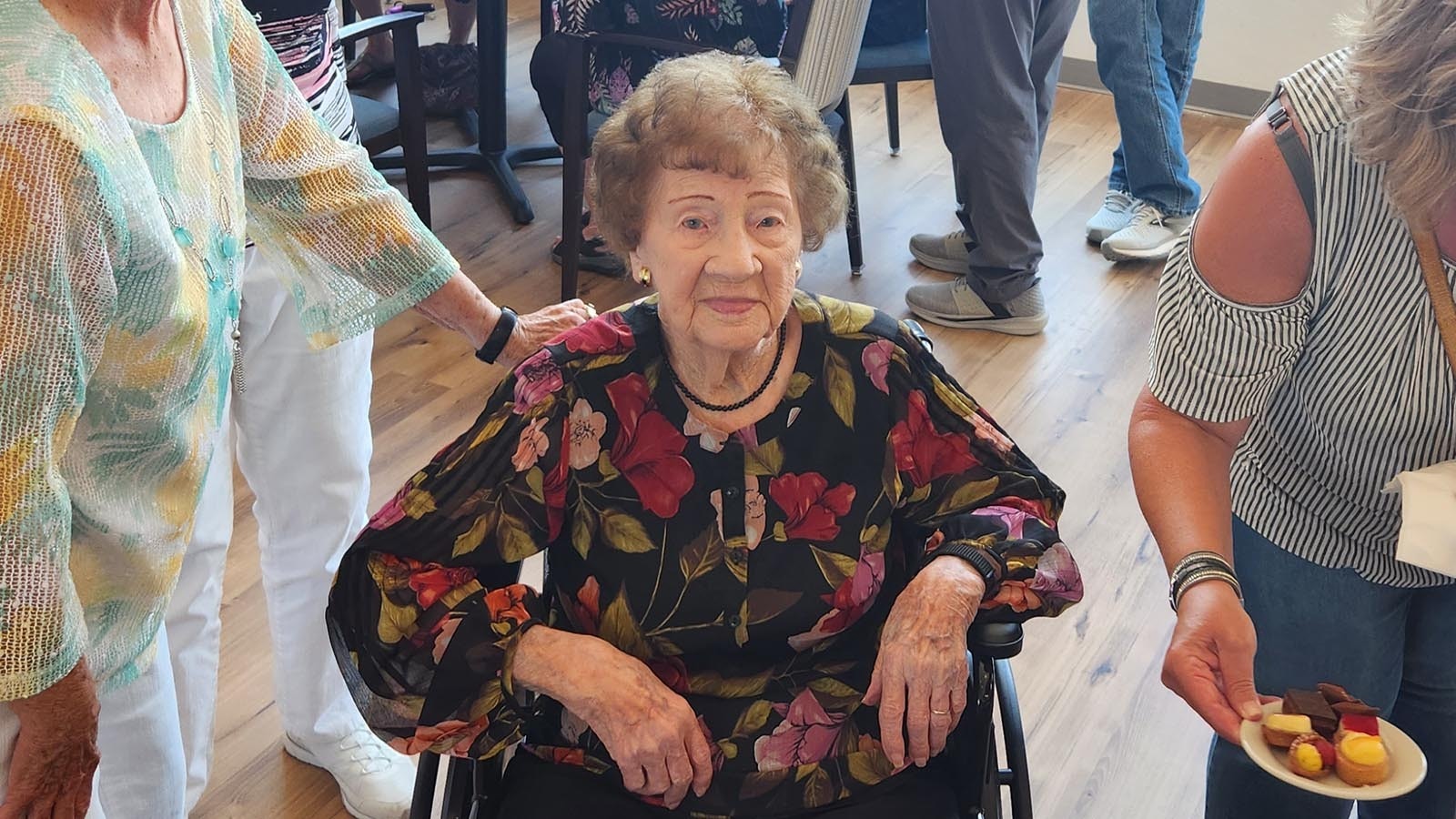 At 108, Hazel Baumberger is the oldest living person in South Dakota. She also remembers attending the first Sturgis Motorcycle Rally, then just a race with nine bikes, in 1938.