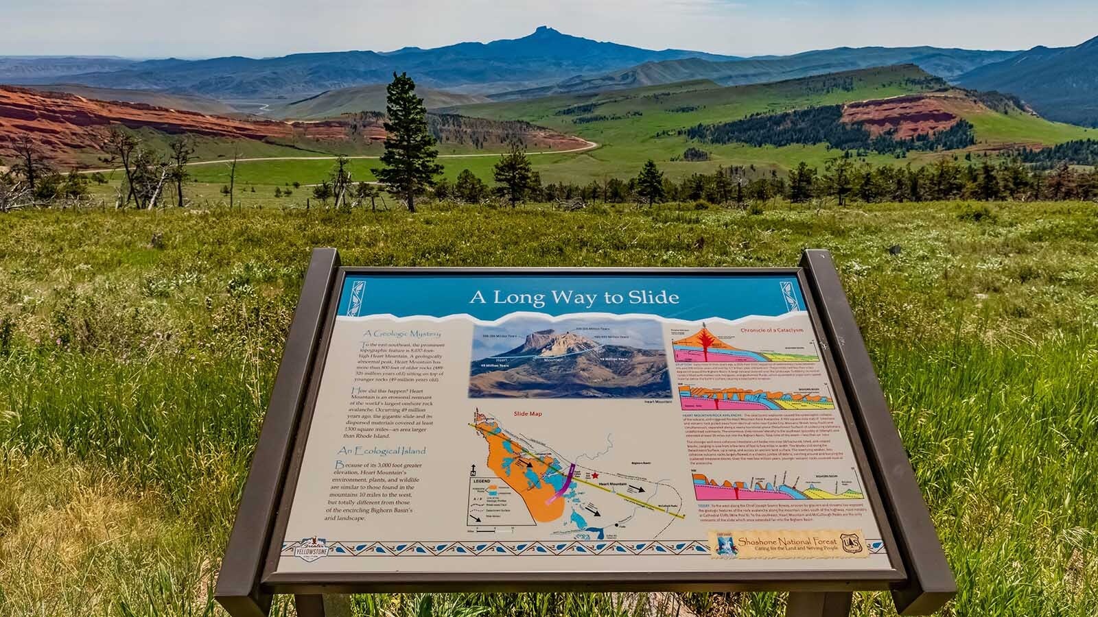 The formation of the iconic Heart Mountain near Cody involves a block of rock the size of Rhode Island moving at 700 mph, one of the largest eruptions of the Yellowstone supervolcano, and two different but equally cataclysmic events in Earth’s geologic history that took 30 minutes and 47 million years.