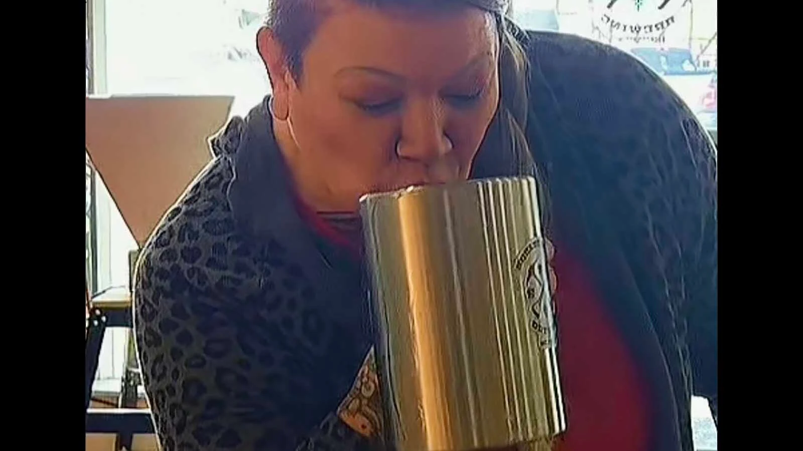 That 31-pound mug filled with beer on the bar at Square State Brewing in Rock Springs doesn’t look that impossible to drink from. “Then they grab it, and it’s a whole different story,” says owner Cassanrda Vincelette.