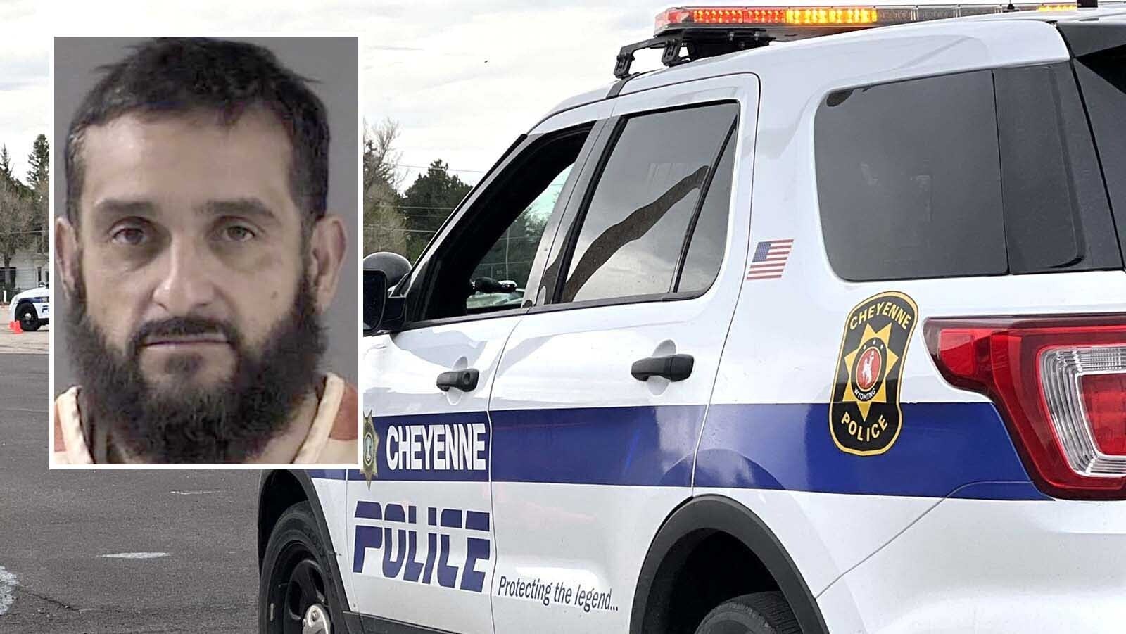 Hector Gomez Sanchez Cheyenne Police Car 7 16 25